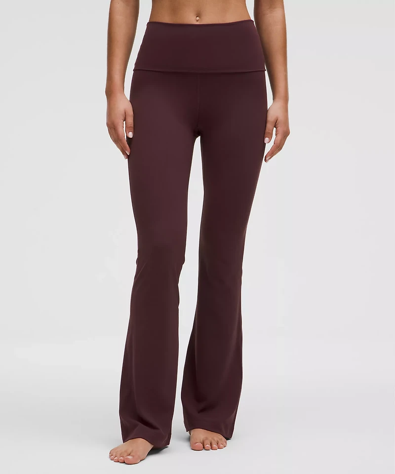 Groove Nulu Foldover-Waist Flared Pant | Women's Leggings/Tights