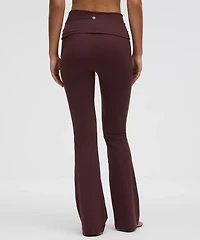 Groove Nulu Foldover-Waist Flared Pant | Women's Leggings/Tights