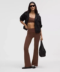 Groove Nulu Foldover-Waist Flared Pant | Women's Leggings/Tights