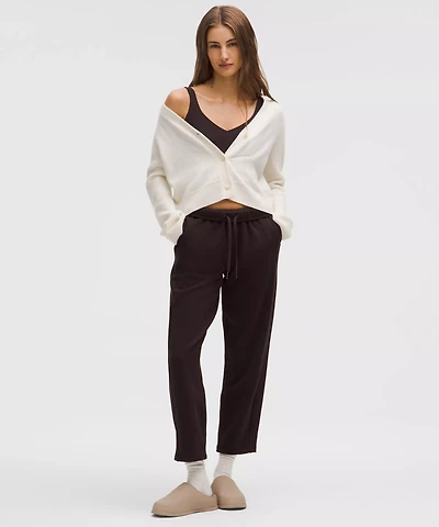 Scuba Mid-Rise Tapered Pant 7/8 Length | Women's Sweatpants