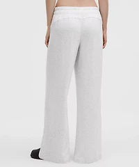 BeCalm Mid-Rise Wide-Leg Pant