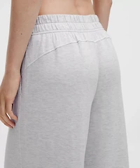 BeCalm Mid-Rise Wide-Leg Pant