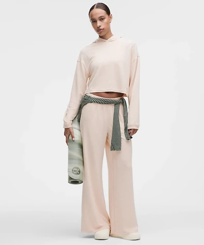 BeCalm Mid-Rise Wide-Leg Pant