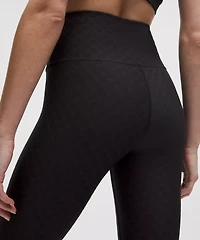 3D Jacquard Diamond Train High-Rise Tight 25" | Women's Leggings/Tights