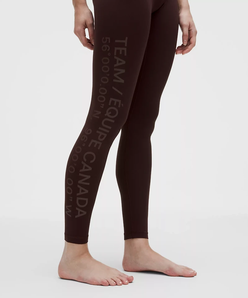 Team Canada lululemon Align™ High-Rise Pant 28" *COC Logo