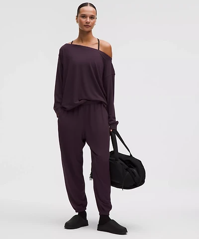BeCalm Oversized Mid-Rise Pant