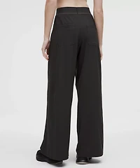Swift High-Rise Wide-Leg Pant *Logo Waistband | Women's Pants