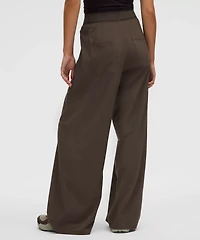 Swift High-Rise Wide-Leg Pant *Logo Waistband