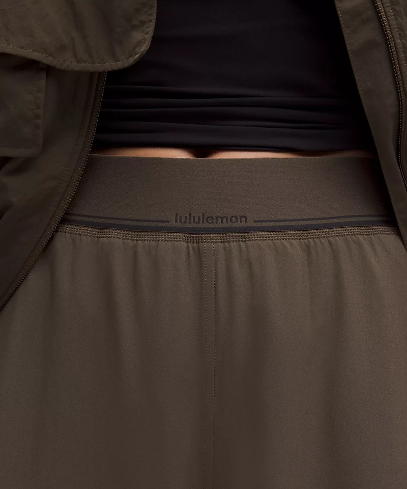 Swift High-Rise Wide-Leg Pant *Logo Waistband