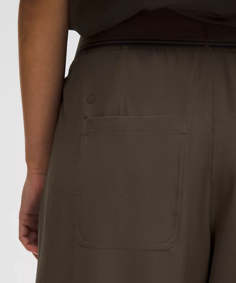 Swift High-Rise Wide-Leg Pant *Logo Waistband