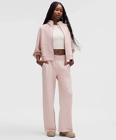 Scuba Mid-Rise Wide-Leg Pant *Waffle | Women's Sweatpants