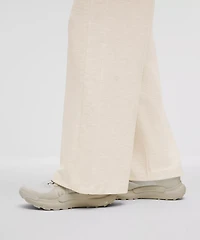 Scuba Mid-Rise Wide-Leg Pant *Waffle