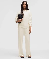 Softstreme High-Rise Wide-Leg Pique Pant *Regular | Women's Pants