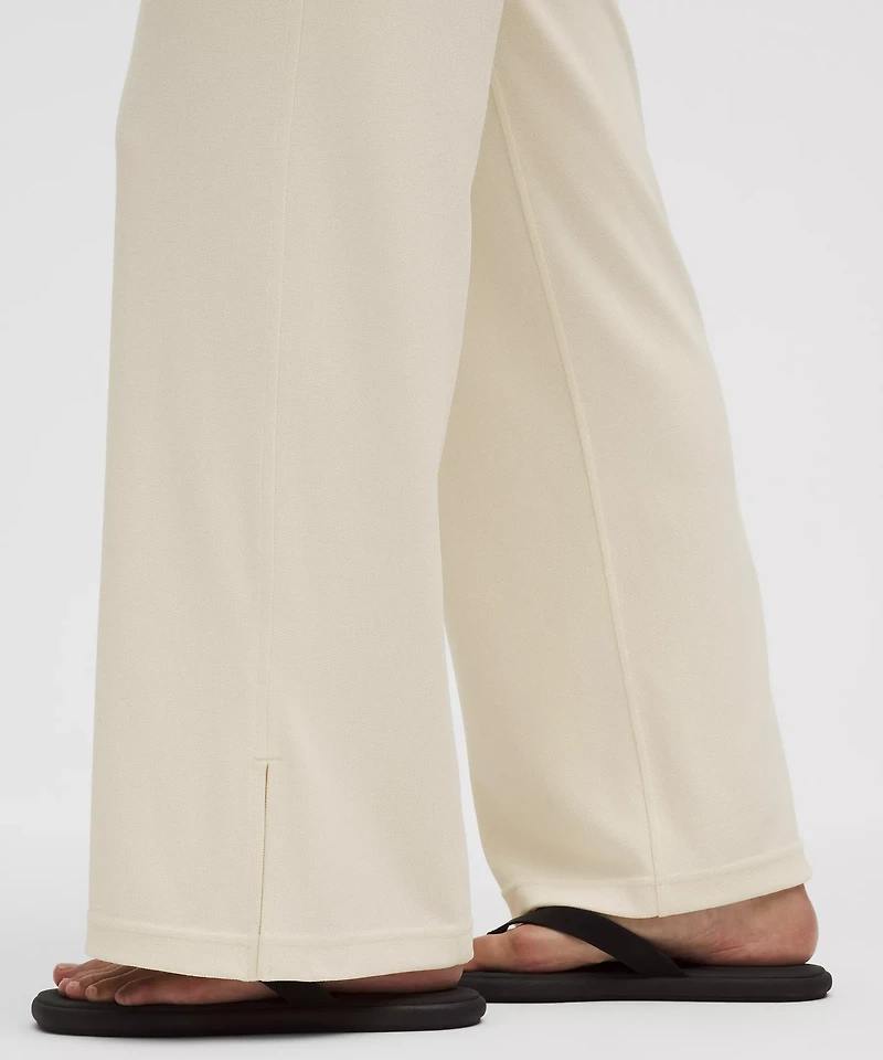 Softstreme High-Rise Wide-Leg Pique Pant *Regular | Women's Pants