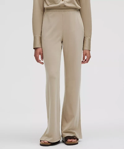 Softstreme High-Rise Wide-Leg Pique Pant *Regular | Women's Pants