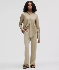 Softstreme High-Rise Wide-Leg Pique Pant *Regular | Women's Pants