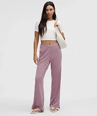 Softstreme High-Rise Wide-Leg Pique Pant *Regular