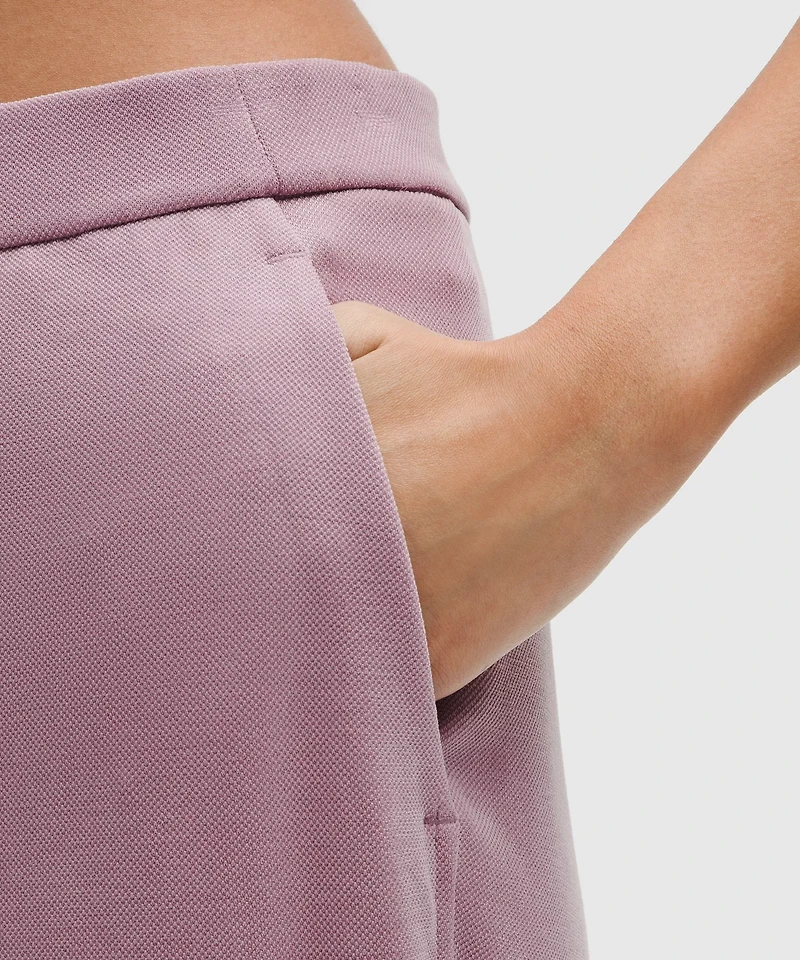 Softstreme High-Rise Wide-Leg Pique Pant *Regular