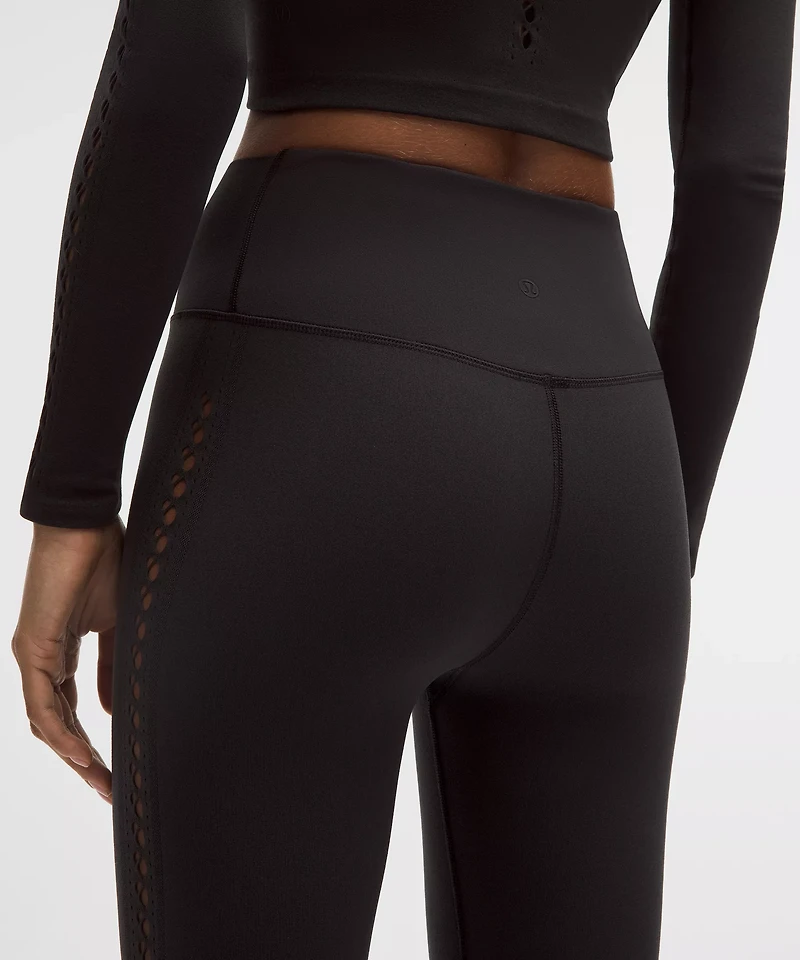 RevealKnit Eyelet High-Rise Tight *7/8 Length