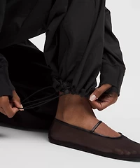Crinkle Nylon Relaxed Parachute Pant | Women's Pants