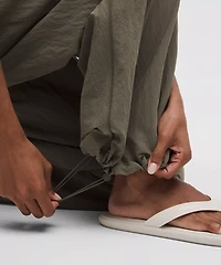 Crinkle Nylon Relaxed Parachute Pant | Women's Pants