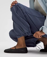 Crinkle Nylon Relaxed Parachute Pant | Women's Pants