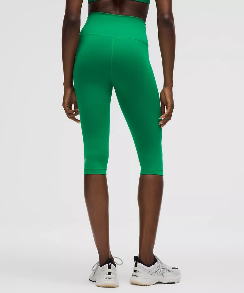 Wunder Train High-Rise Crop 15" | Women's Leggings/Tights