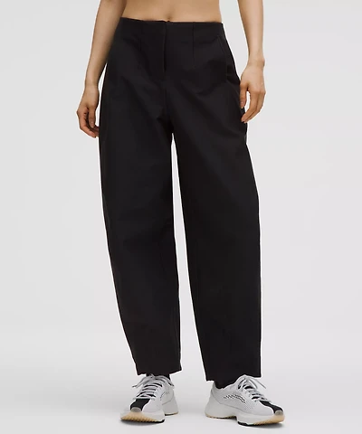 Utilitech Twill Mid-Rise Barrel-Leg Pant | Women's Trousers