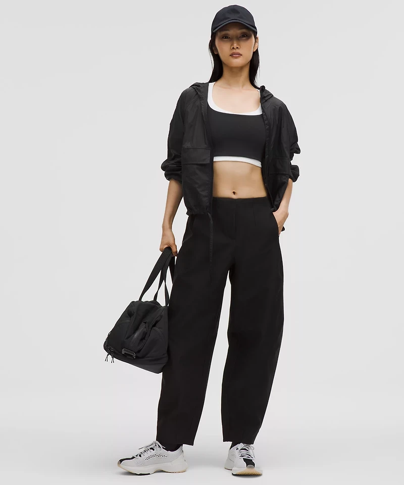 Utilitech Twill Mid-Rise Barrel-Leg Pant | Women's Trousers
