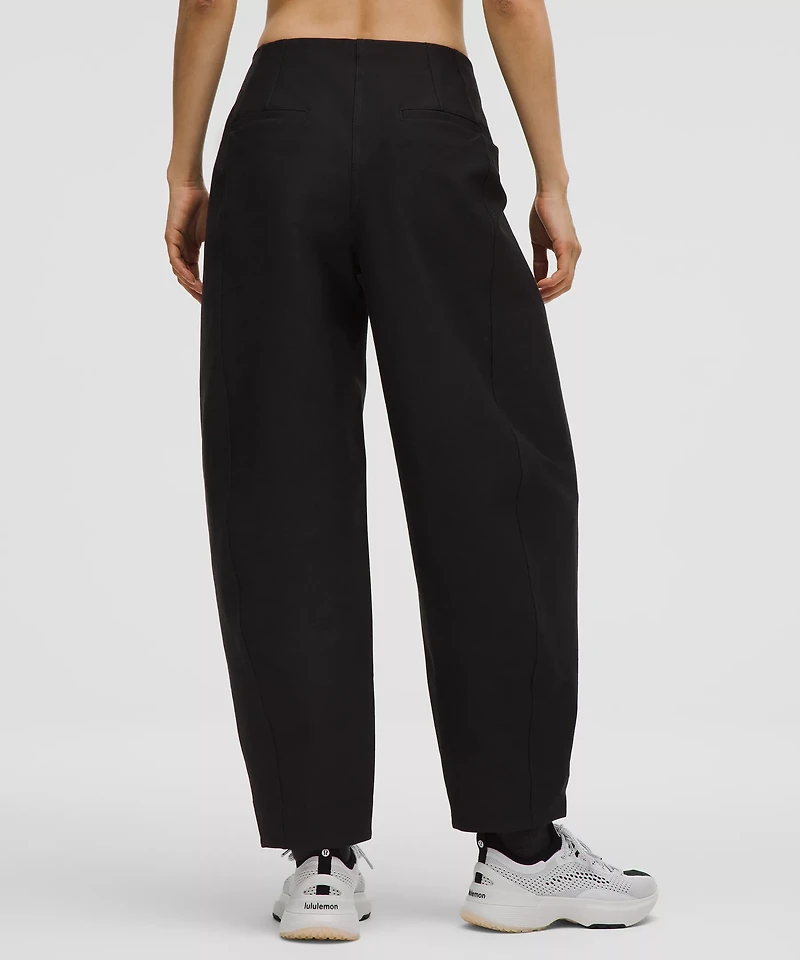 Utilitech Twill Mid-Rise Barrel-Leg Pant | Women's Trousers