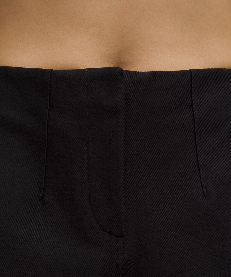 Utilitech Twill Mid-Rise Barrel-Leg Pant | Women's Trousers