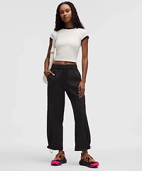 WovenAir Cinchable Cuff High-Rise Jogger | Women's Joggers
