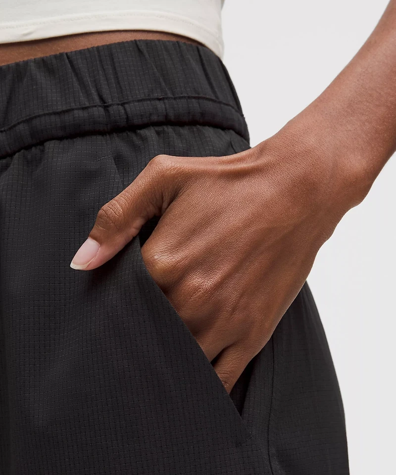 WovenAir Cinchable Cuff High-Rise Jogger | Women's Joggers
