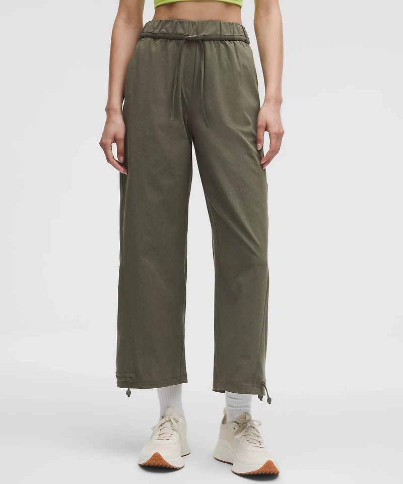 WovenAir Cinchable Cuff High-Rise Jogger | Women's Joggers