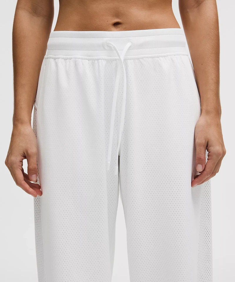 Engineered Knit Mesh Tennis Track Pant