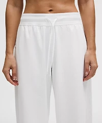 Engineered Knit Mesh Tennis Track Pant