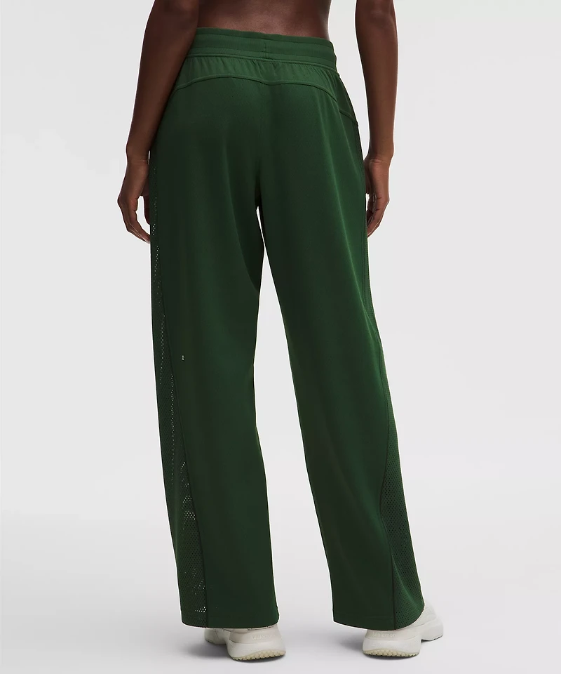 Engineered Knit Mesh Tennis Track Pant