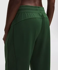 Engineered Knit Mesh Tennis Track Pant