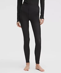 Waffle-Knit High-Rise Base Layer Tight 28"