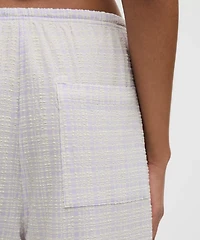 Seersucker Check Mid-Rise Pull-On Pant | Women's Pants