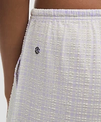 Seersucker Check Mid-Rise Pull-On Pant | Women's Pants