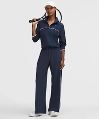 Court Rival Mid-Rise Wide-Leg Track Pant *Regular | Women's Pants