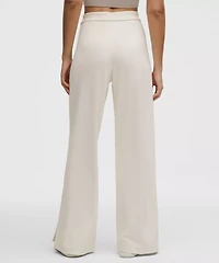 Softstreme High-Rise Wide-Leg Pique Pant *Regular