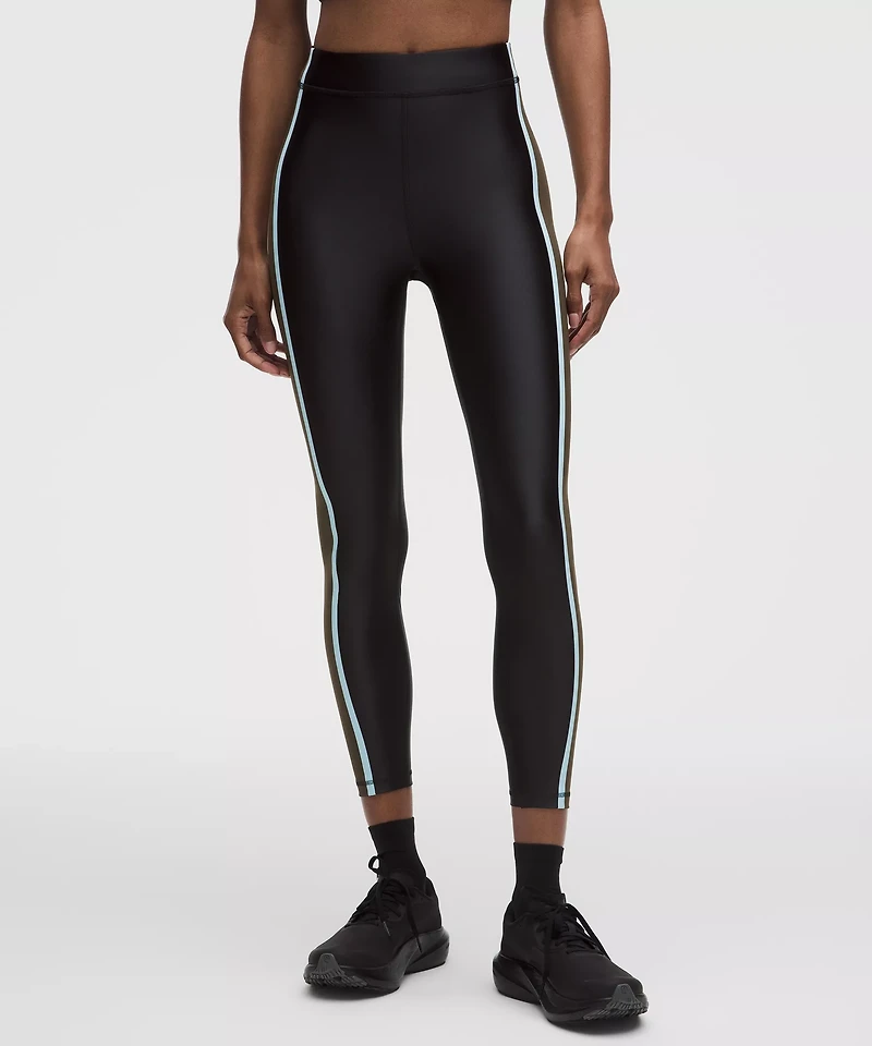 Satin Shine High-Rise Tight 25" *Stripe