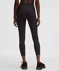 3D Jacquard Paisley Train High-Rise Tight 25"