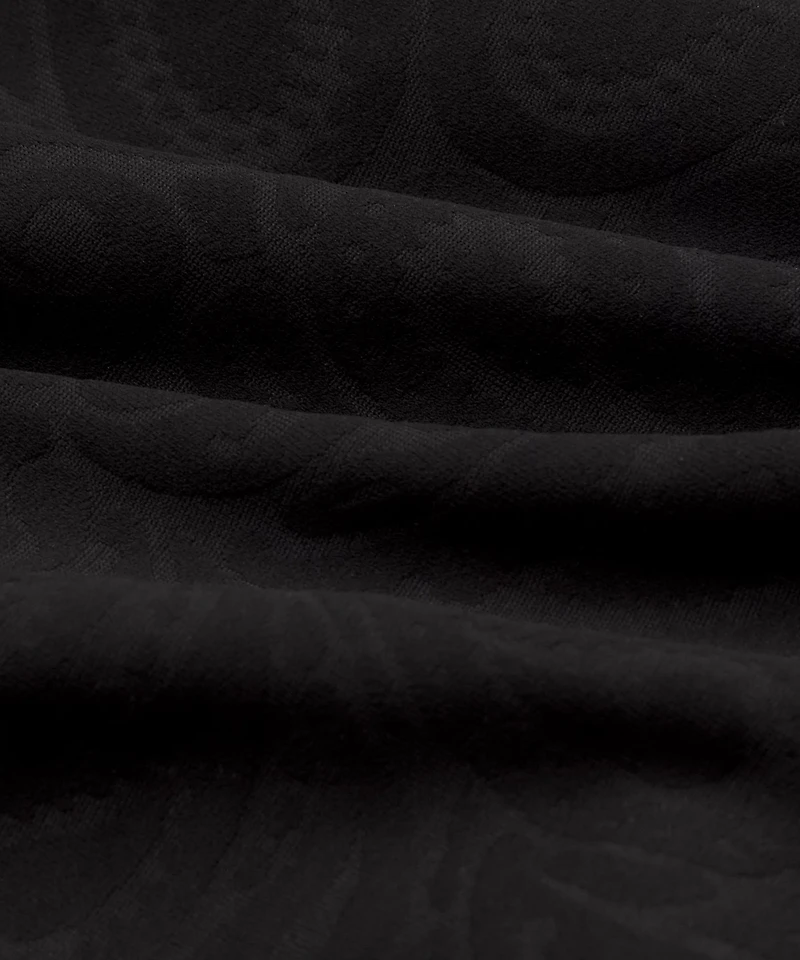 3D Jacquard Paisley Train High-Rise Tight 25"