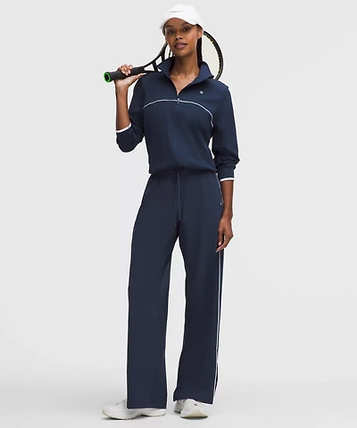 Court Rival Mid-Rise Wide-Leg Track Pant *Tall | Women's Pants