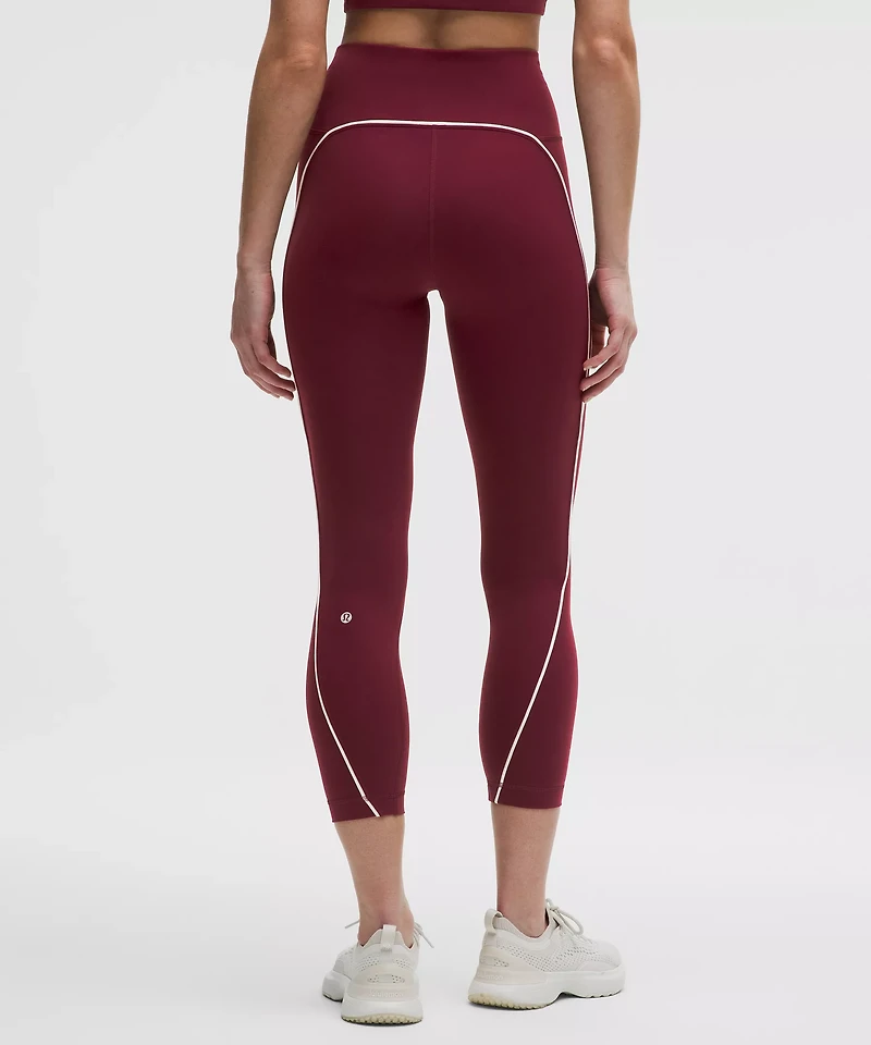 Wunder Train No-Line Piped High-Rise Tight 25"