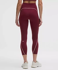 Wunder Train No-Line Piped High-Rise Tight 25"