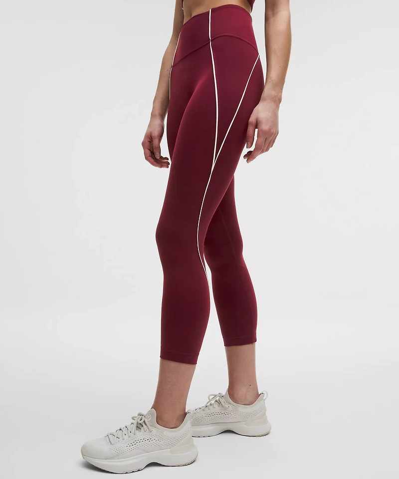 Wunder Train No-Line Piped High-Rise Tight 25"